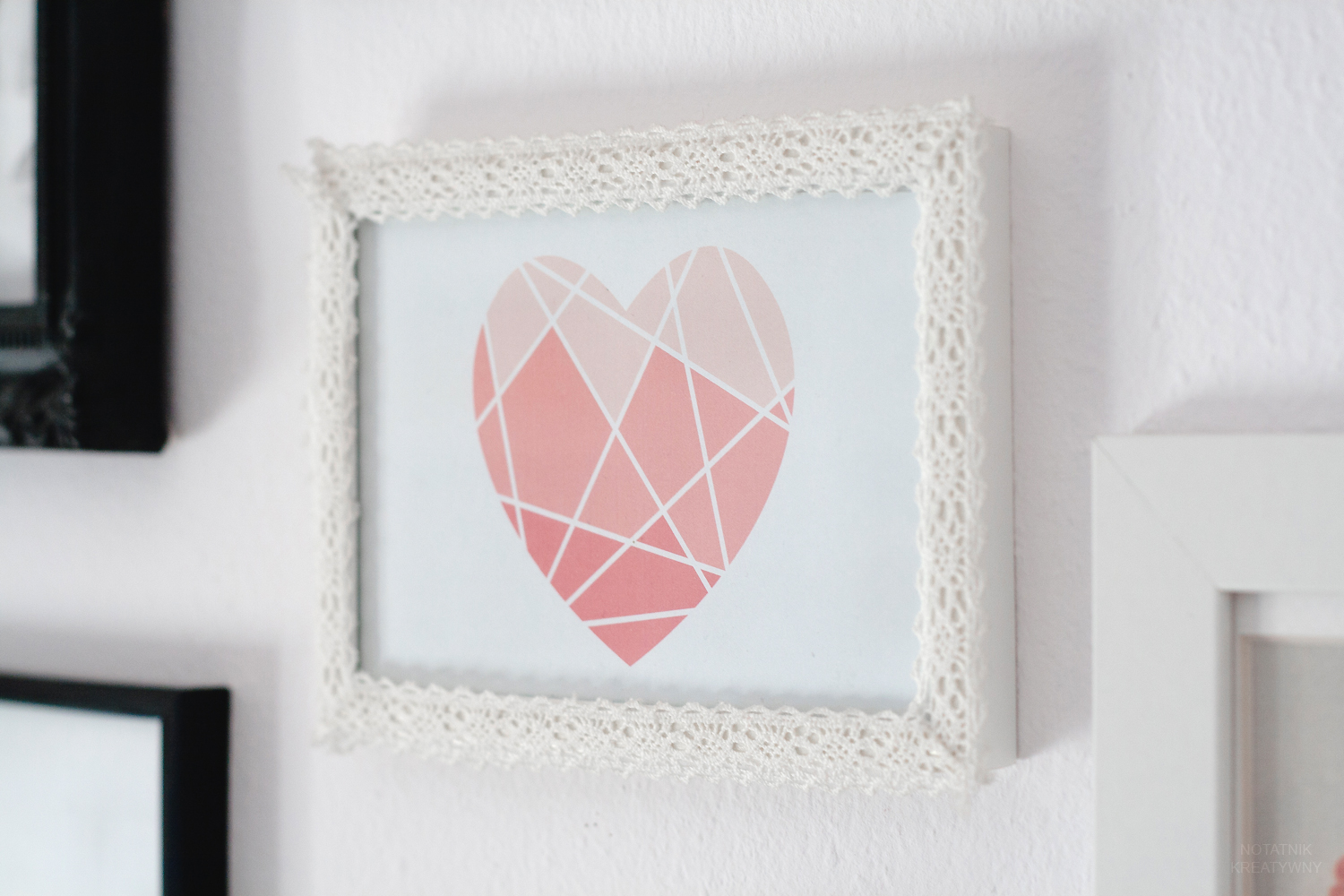 ramka washi tape diy pomysły
