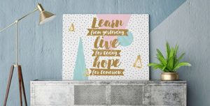 Plakaty we wnętrzach- jak je łączyć, które wzory wybrać?