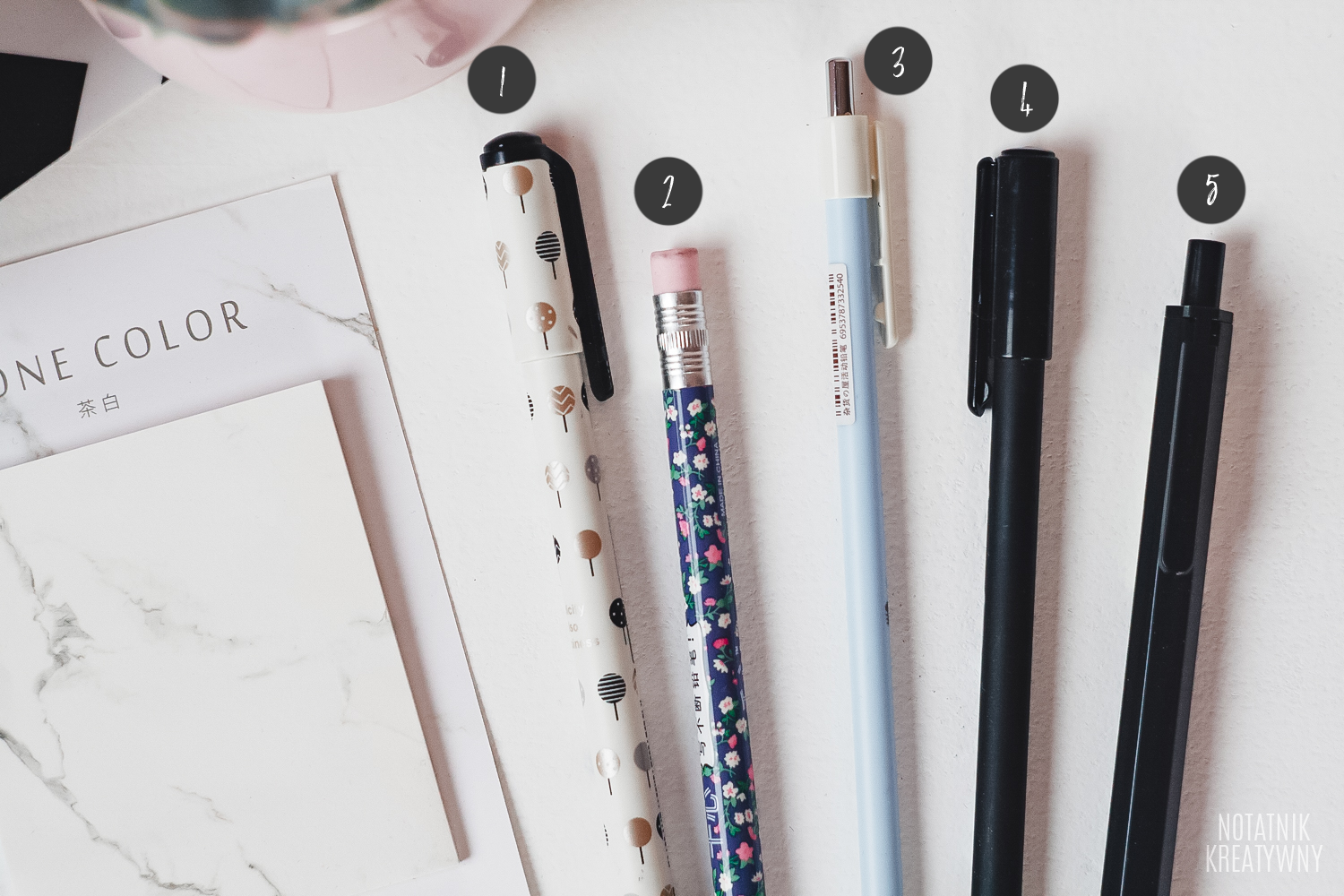 aliexpress haul papierniczy długopisy ołówki tanio zakupy