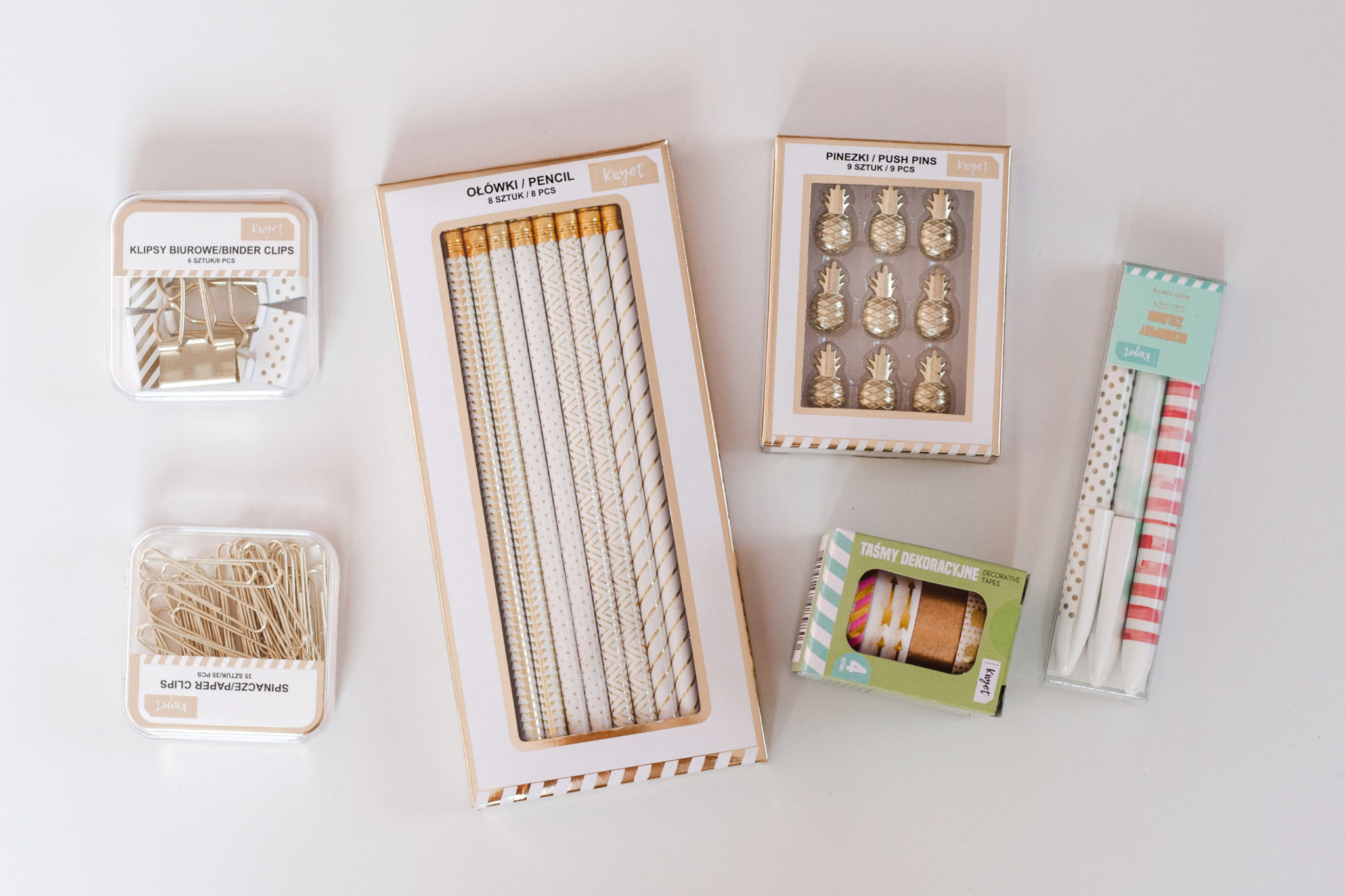 Biedronka haul przybory szkolne złote kayet a of