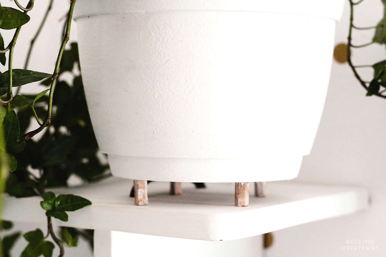 doniczka metamorfoza plastikowa plastikowej doniczki przerobienie diy jak przerobić inspiracje